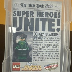 LEGO DC GREEN LANTERN MINI FIGURE 2011 NYCC SDCC VERY RARE!