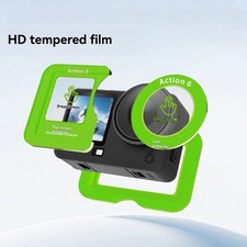 Camera Lens Screen HD Film Tempered Glass Film Positioning Film for DJI ACTION 6