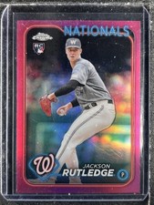 Rutledge, Jackson - 2024 Topps Chrome - Pink Refractor