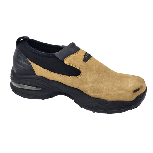 Dunlop Golf Shoes Mens 9 Slip On Dry 10 Brown Black Spiked Sole Performance - Picture 6 of 8