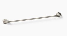 Kohler Avail Brushed Nickel 24 inches Towel Bar - Easy Installation,