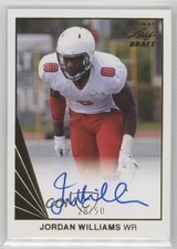 2016 Leaf Ultimate Draft 1990 Gold 28/50 Jordan Williams-Lambert Auto 0g4