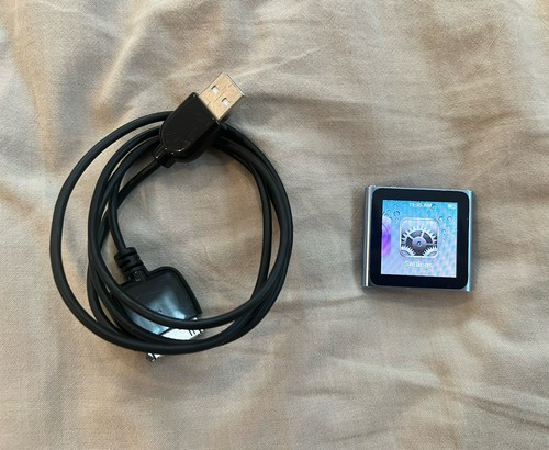 Apple iPod Nano 6th Generation 8GB Model A1366 Product blue Edition