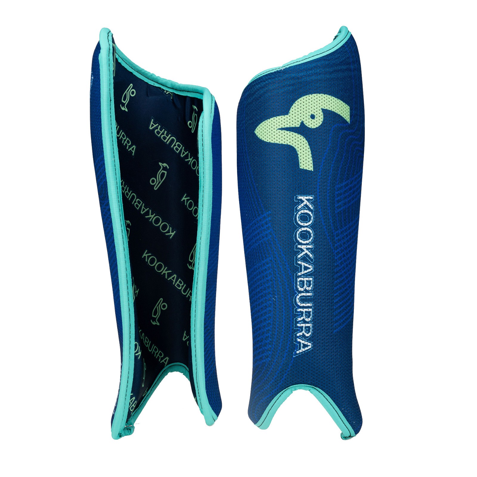 Kookaburra Convert Field Hockey Shin Guard Large Blue - Image 2