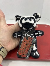 Grateful Dead Crazy Fingers Bean Bear Stuffed Plush Toy Liquid Blue Collectible