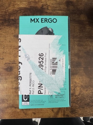 Logitech MX Ergo (910-005179) Wireless Trackball - Graphite Brand New - Picture 5 of 7