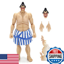 Jada Street Fighter Ii E. Honda Action Figure 112 Deluxe Scale Toys 6 Tall