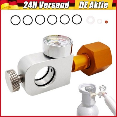 Umfüll Adapter aus grossen CO2 Flaschen 425g Zylinder für Sodastream DE