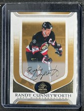 Cunneyworth, Randy - 2020-21 SP Signature Edition Legends - Gold Signature