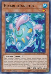 Hiyari @Ignister IGAS-EN005 1st Edition Common YuGiOh
