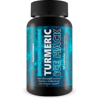 Turmeric Ice Hack Pills - Soothing Nervous System Support - Swelling Support