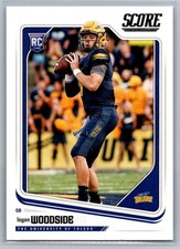 Logan Woodside #354, Rookie, Toledo Rockets, 2018 Panini Score