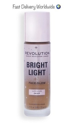 REVOLUTION Skin Tint Bright Light 4 IN 1 Face Glow Luminous Deep 23ml VERSIEGELT