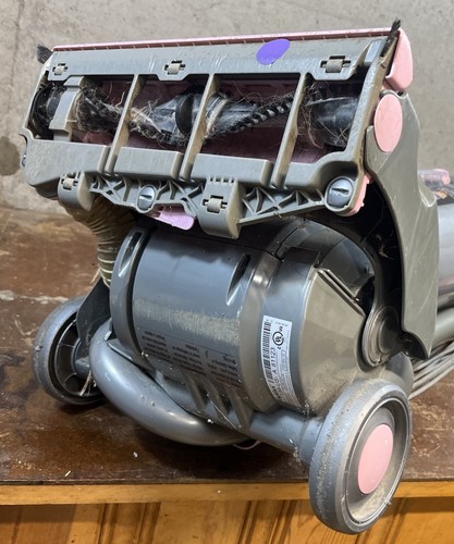 Dyson DC07 Pink Upright Vacuum Cleaner ~ Tested And Working - Picture 5 of 9