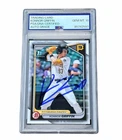 Konnor Griffin Signed Card 1st Bowman Paper Auto Pittsburg Pirates PSA 10
