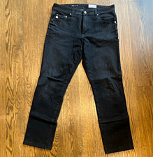 AG Adriano Goldschmied Mens Slim Straight Bla...