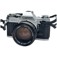 Canon AE 1 FD 50mm F1.4 S.S.C. Film Camera Body Lens Set Z6665