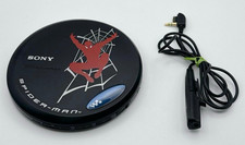 Spiderman D-EJ775 Portable CD player Walkman Discman Compact Disk Audio