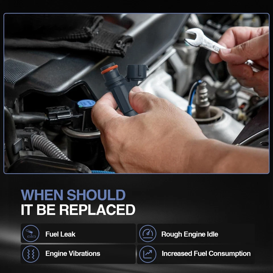 Inyector de combustible PARA Kawasaki KX450F 2009-2015/KFX450R 2008-2014/Ninja ZX14 06-07 Foto 3 de 4