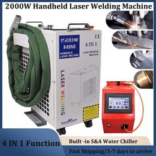 2000W 4 IN 1 Handheld Fiber Laser Welding Cleaning Cutting Machine Laser Welder