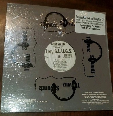 Get It 4 Real - Troy S.L.U.G.S. 12'' 33 Rpm 6 Track Single Townz 2003 New Sealed 