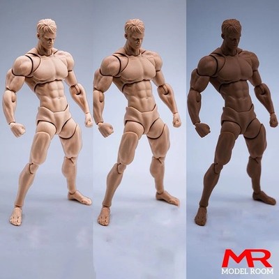 Wind Toys männlicher Muskelkörper flexibles Gelenk Actionfigur mit Kopf Skulptur ToyX
