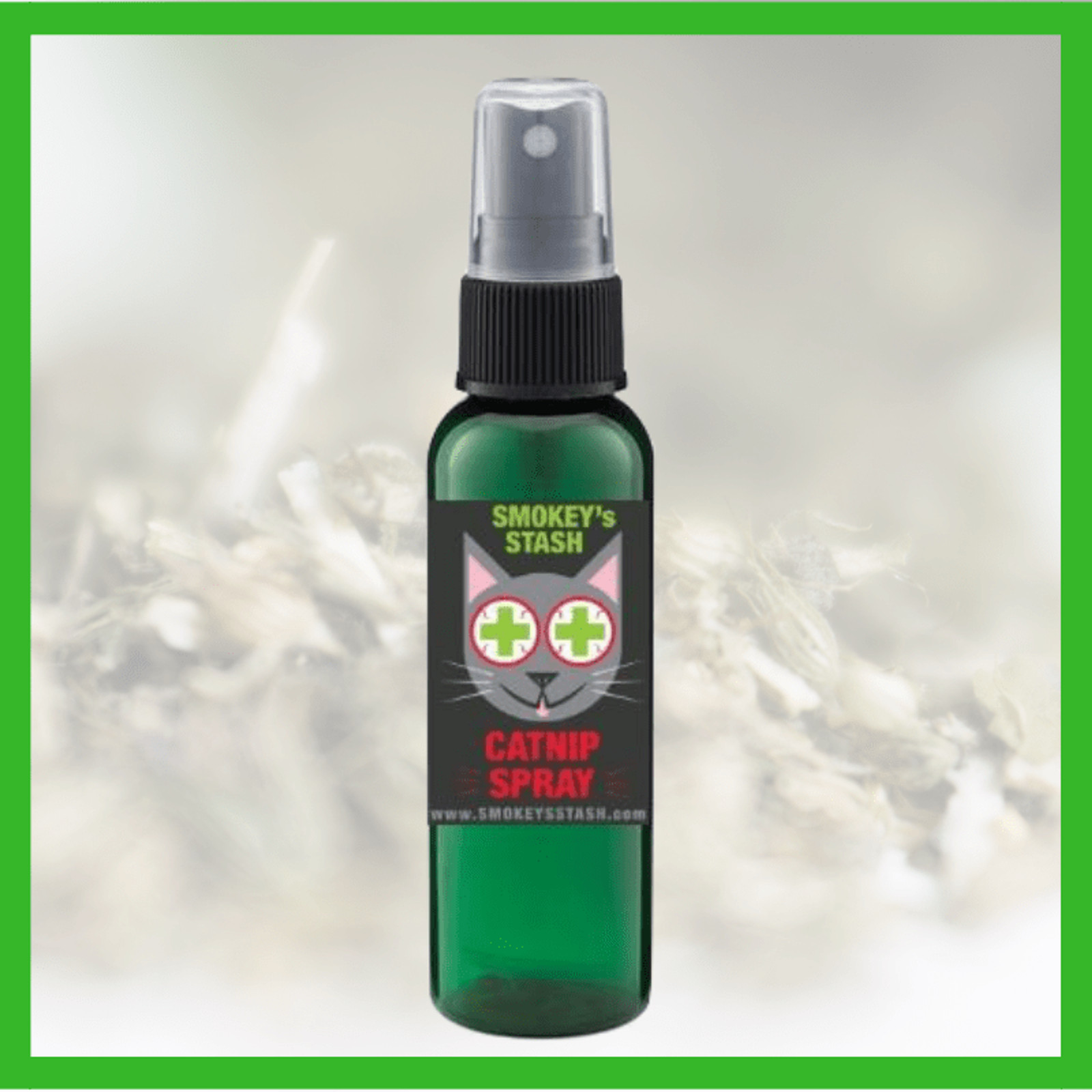 Smokey's Stash Catnip Spray Bottle, 2 oz.