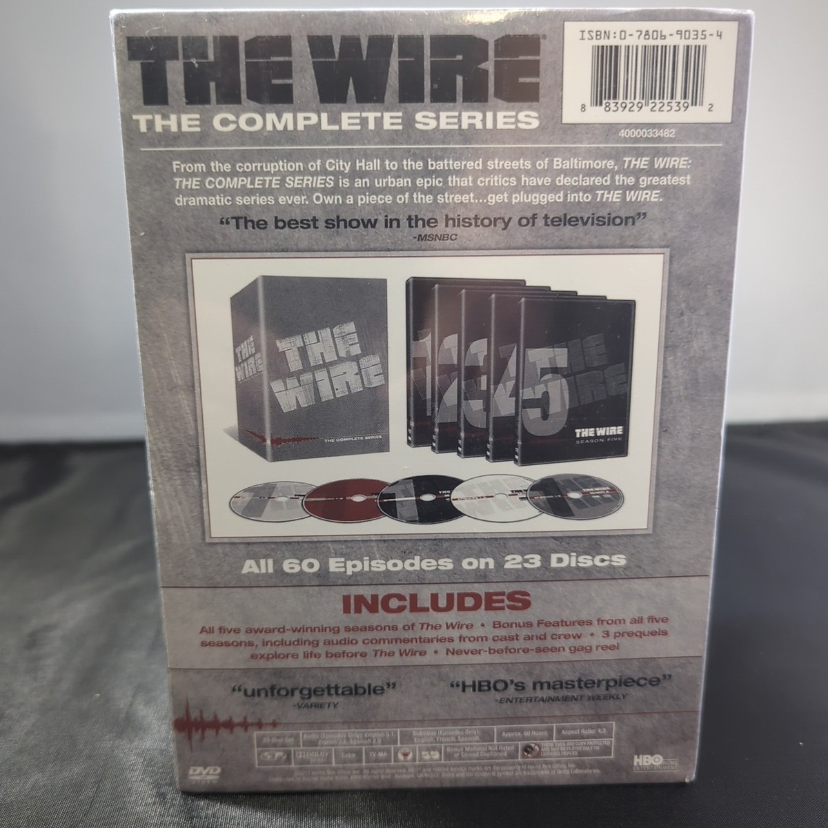 The Wire: the Complete Series (DVD) for sale online | eBay
