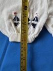 Vintage Jo Lene Embroidered Sailor Nautical Knit Romper Size 6/9 Mos Navy White — photo 8