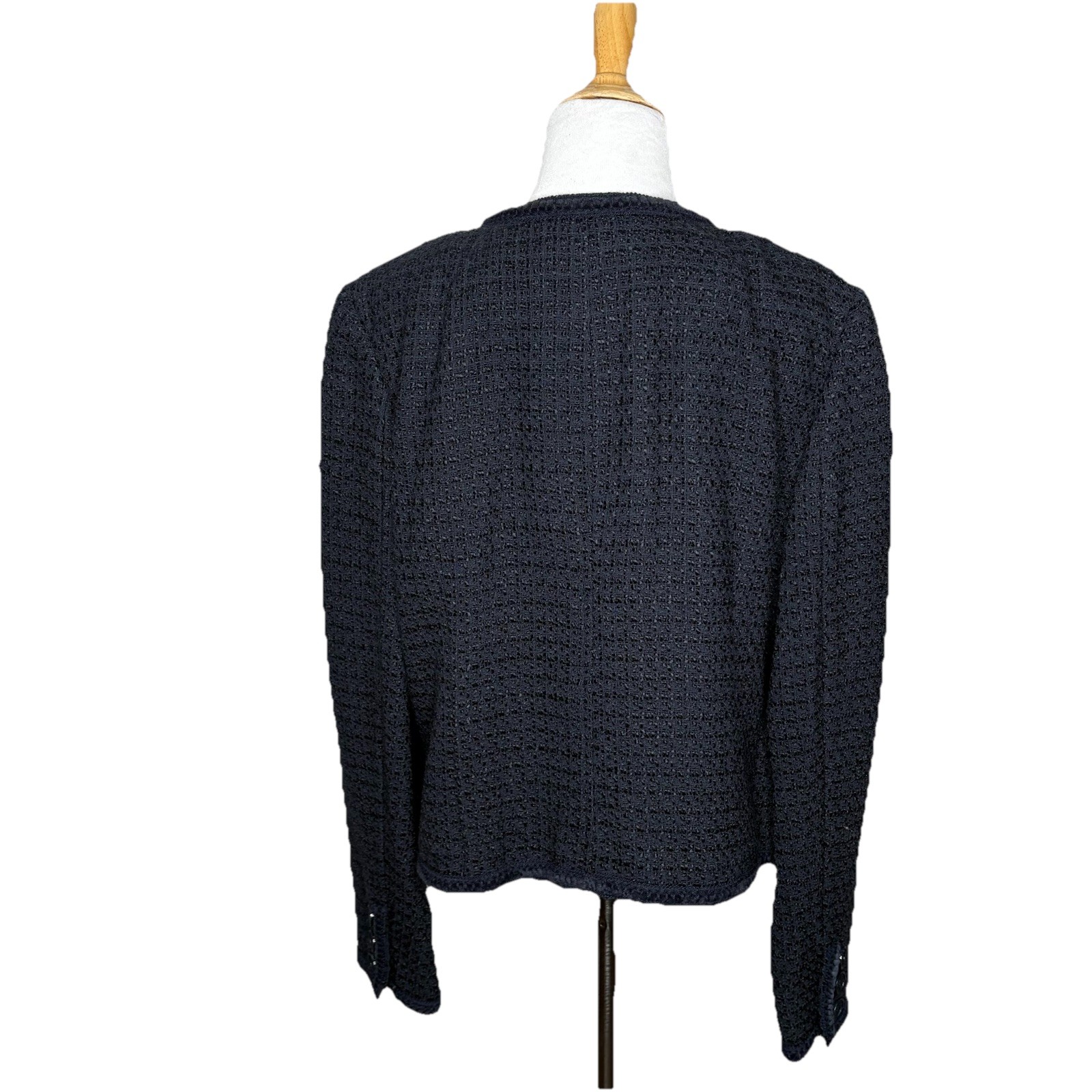 Pendleton Navy Blue Wool Blend Button Front Blaze… - image 6