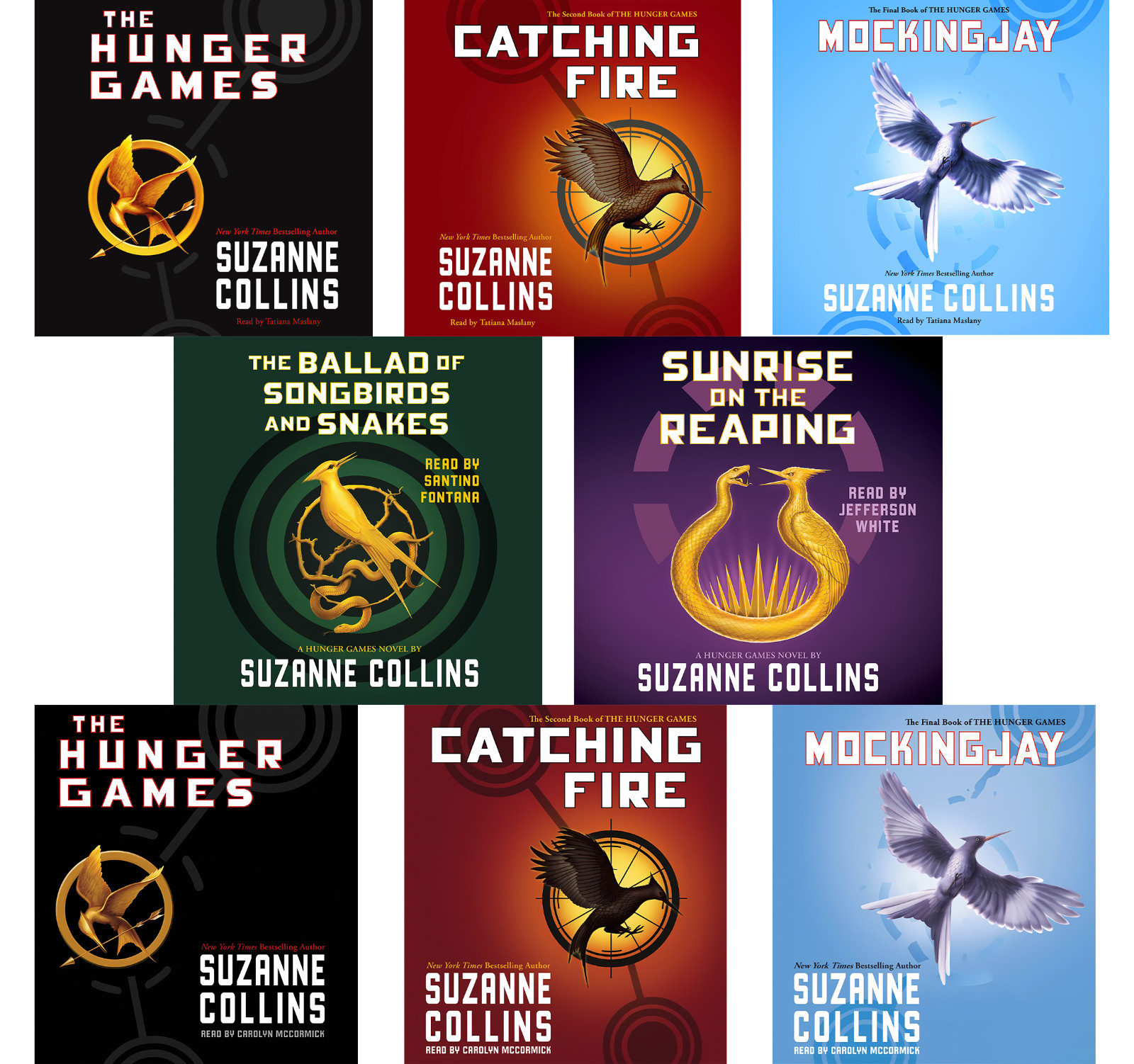The Hunger Games - Suzanne Collins - MP3 USB 13 Essential Audiobook Collection