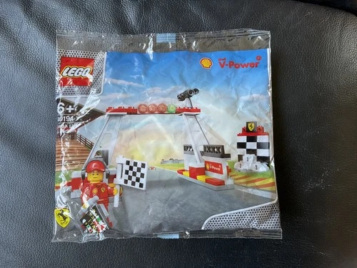 LEGO 40194 Ferrari Finish Line & Podium - Shell V-Power Promo - Neu & OVP