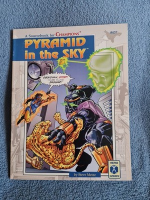 Hero Games - Pyramid in the Sky - Sourcebook for Champions RPG - engl. - I.C.E.