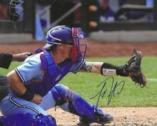 Signed 8x10 TYLER HEINEMANN Toronto Blue Jays  Autographed photo w/COA