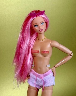 2025 OOAK Odile Face Barbie W/ Custom 34B Breasts Nipple /M2M Aleksandra ️  NEW 