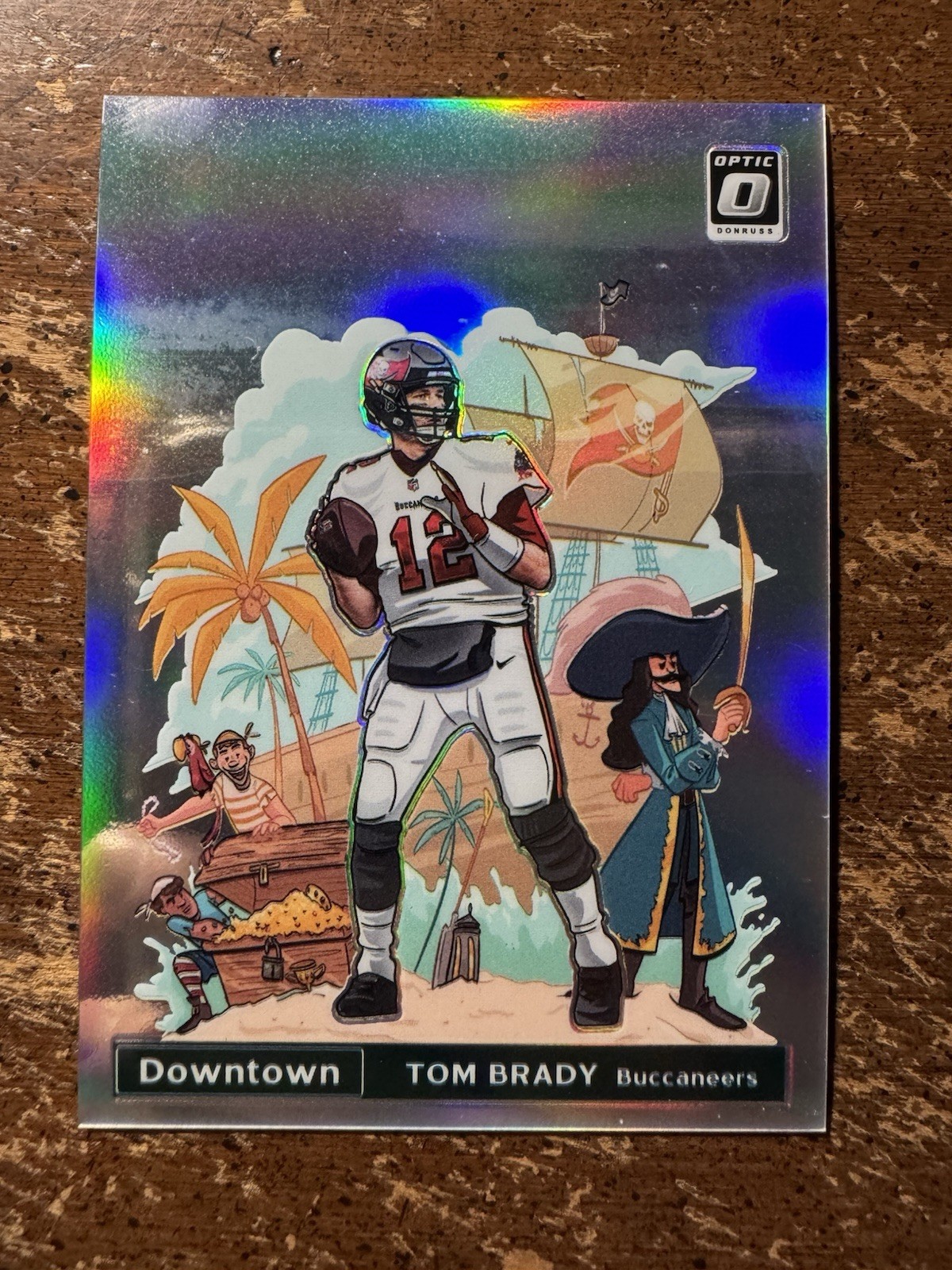 2020 Panini Donruss Optic - Downtown Tom Brady #DT-4
