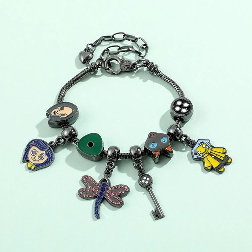 Horror Fantasy Movie Coraline & the Secret Door Bracelet Coraline DIY Charms - Picture 15 of 26