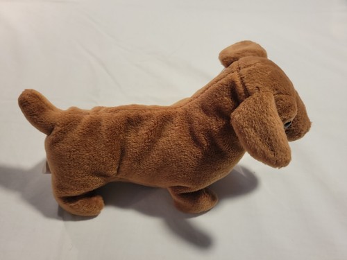 Weenie il bassotto Beanie Baby, + un amico in omaggio! Rara con errori, ritirata - Foto 3 di 10