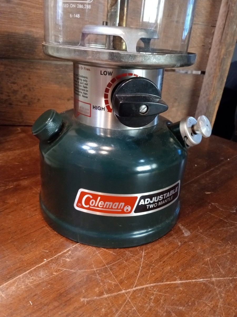 COLEMAN LANTERN MODEL 288 A700 ADJUSTABLE TWO MANTLE VINTAGE | eBay