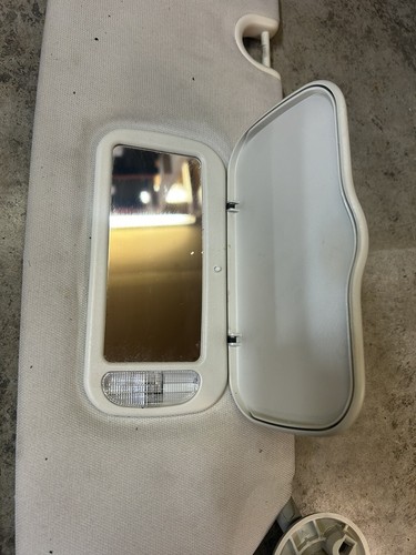 Sun Visor Set 08-16 Dodge Grand Caravan Chrysler Town Country Homelink Gray OEM - Picture 8 of 12