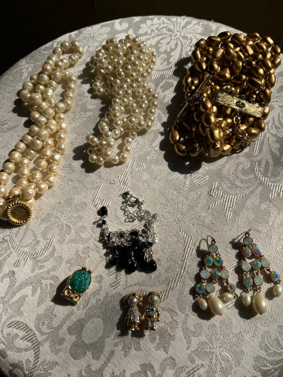 VINTAGE LOT OF SIGNED ✨ CAROLEE JEWELRY ✨ Necklaces, Pins, Pr  Earring