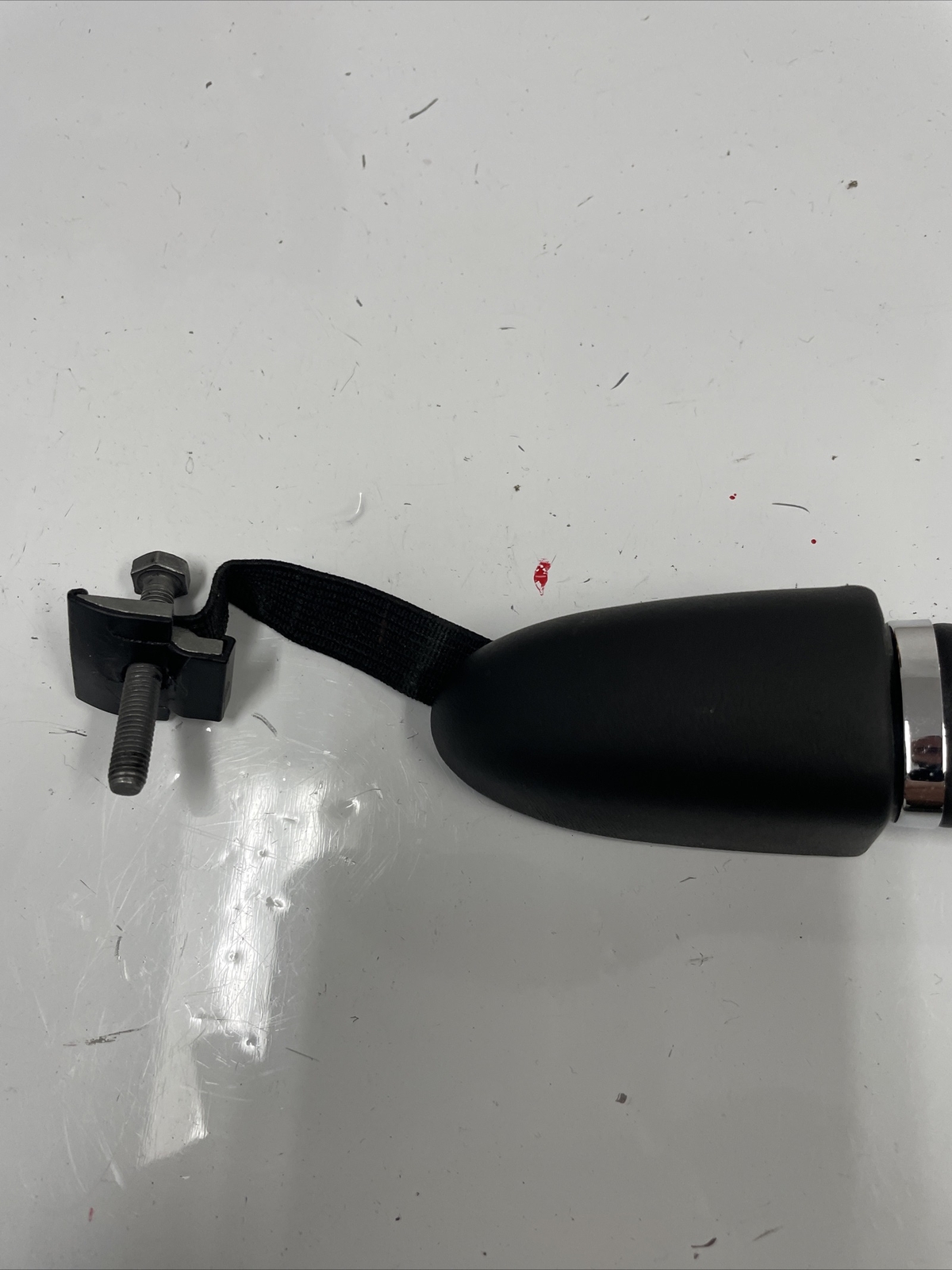 2014 Bentley Continental Flying Spur OEM Black Leather Roof Grab Handle 2014-18
