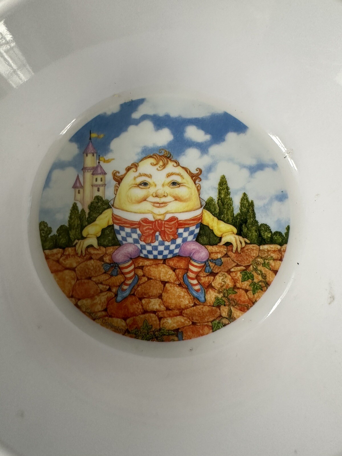 Zak Designs Set Of Mother Goose Plate Bowl and Sippy Cup Nursery Dining Baby