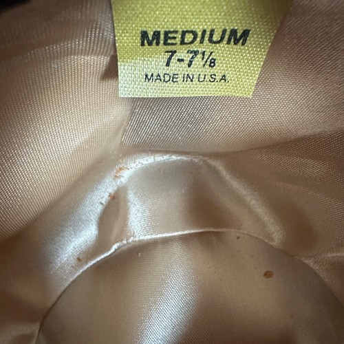 Vintage McGregor Sporstwear Corduroy Fedora Hat Medium 7- 7 1/8 Brown Made USA - Picture 6 of 7
