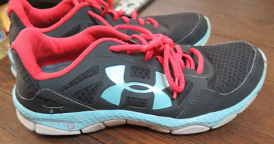 Under Armour Micro G Engage 1268467-019 Running Shoes Sneakers Women Size US 9