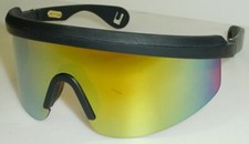 NWT True Vintage 90's 10 base curve Wrap Around sports blade style sunglasses
