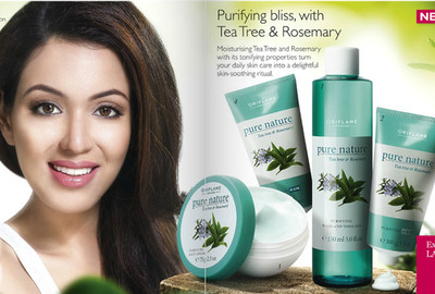 oriflame tea tree face wash for pimples
