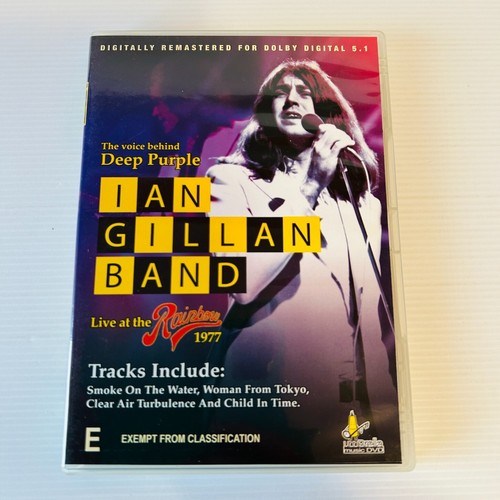 Ian Gillian Deep Purple DVD Bundle x3 The Glory Years Live At The Rainbow 1977 - Picture 3 of 12