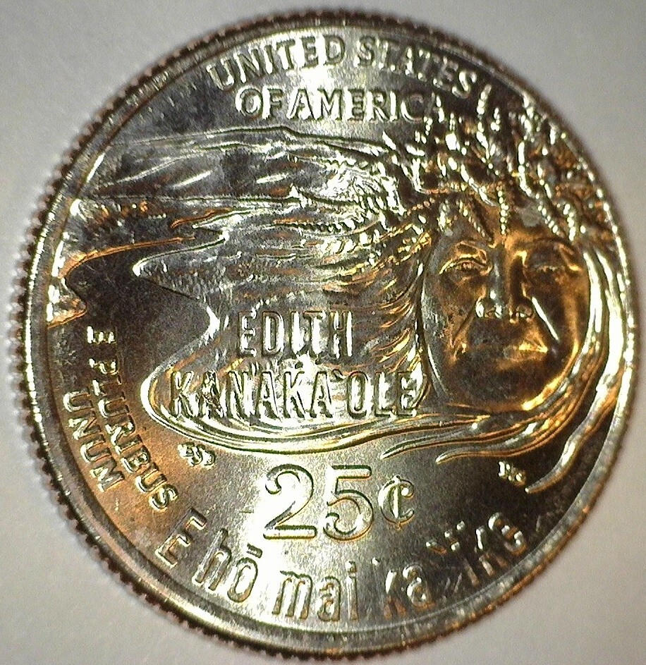 2023P Edith Karaka'ole Quarters 2 coins: Progressive Die