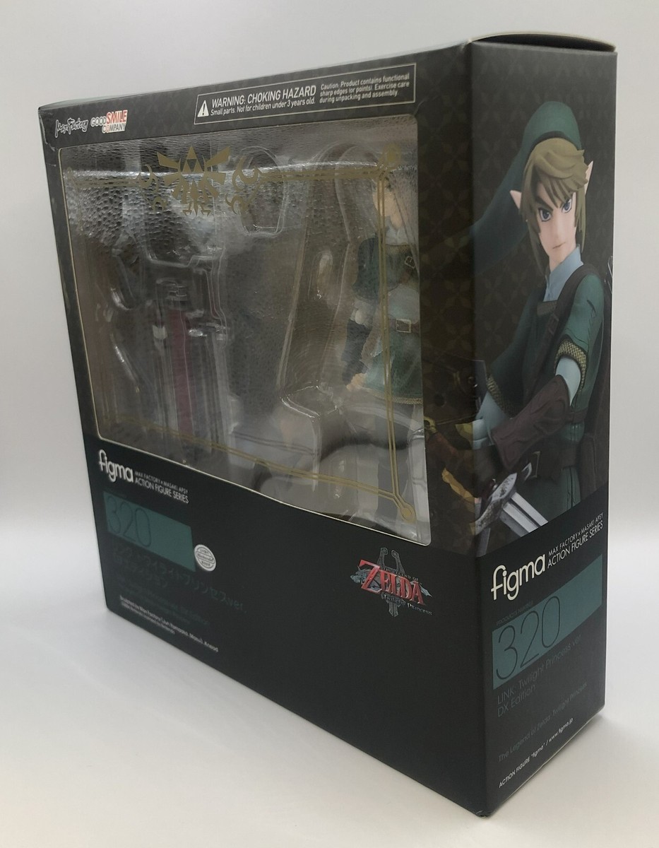 Figma 320 Link Twilight Princess DX Edition Figure The Legend of